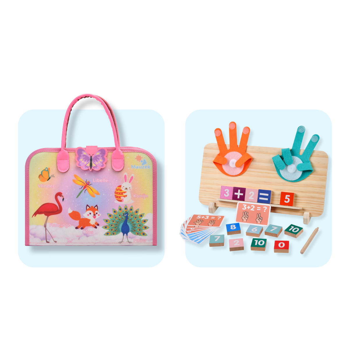 Mauzek Montessori Fantasie Duo Set – Educatieve Bundel 2-in-1