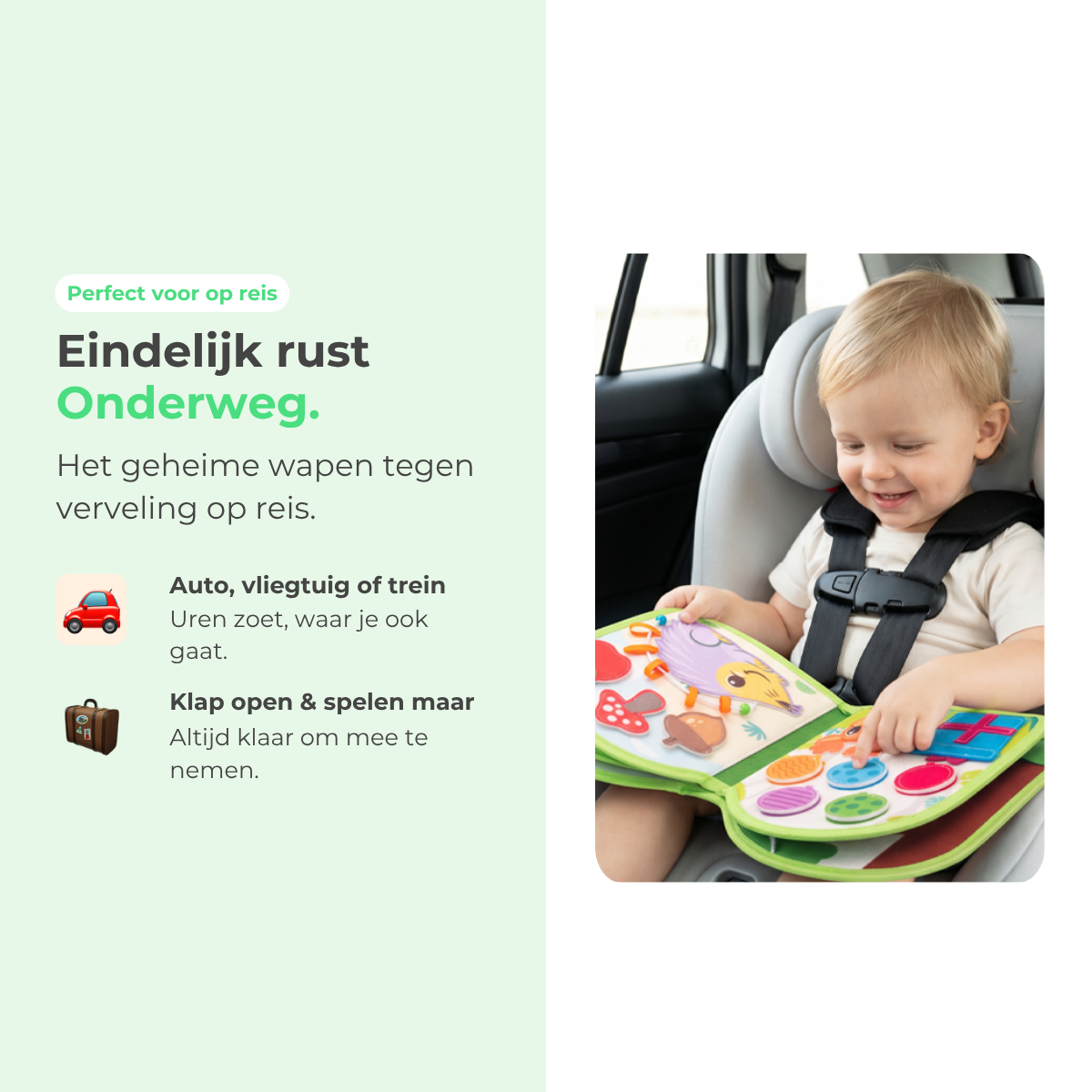 Mauzek Activiteitenboek - Bos Editie (1-3 jaar)