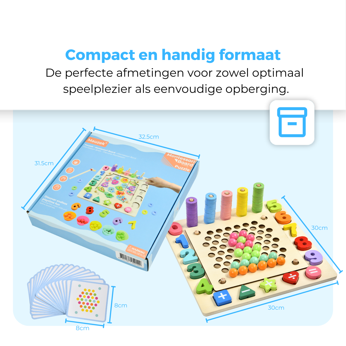 Mauzek® Montessori Bord