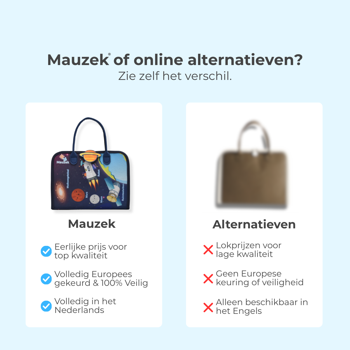 Mauzek Busy Board Ruimte - Activiteitenboek - Nederlands