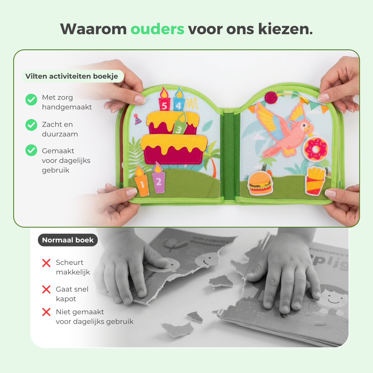 Mauzek Activiteitenboek - Bos Editie (1-3 jaar)