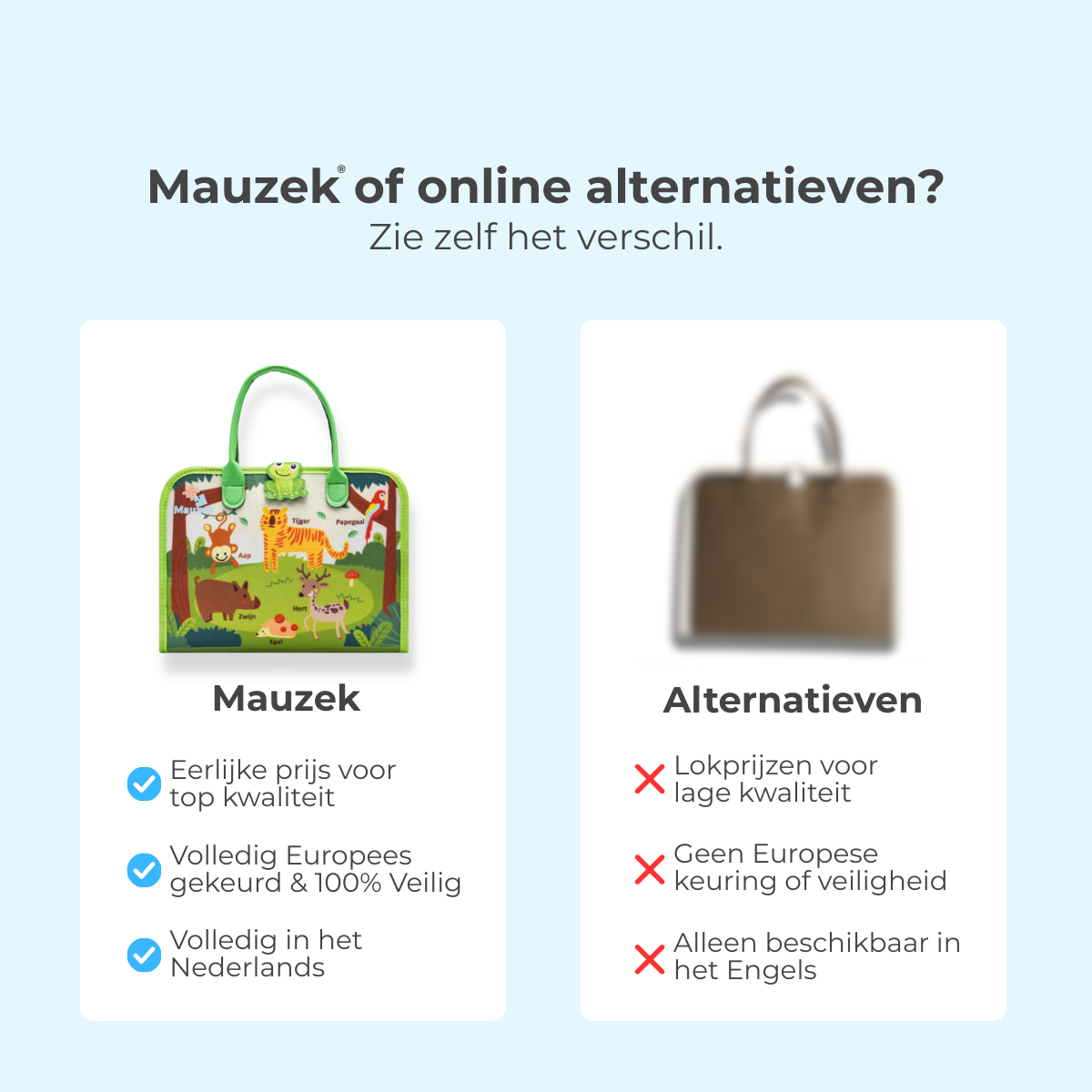 Mauzek Busy Board Bos - Activiteitenboek - Nederlands