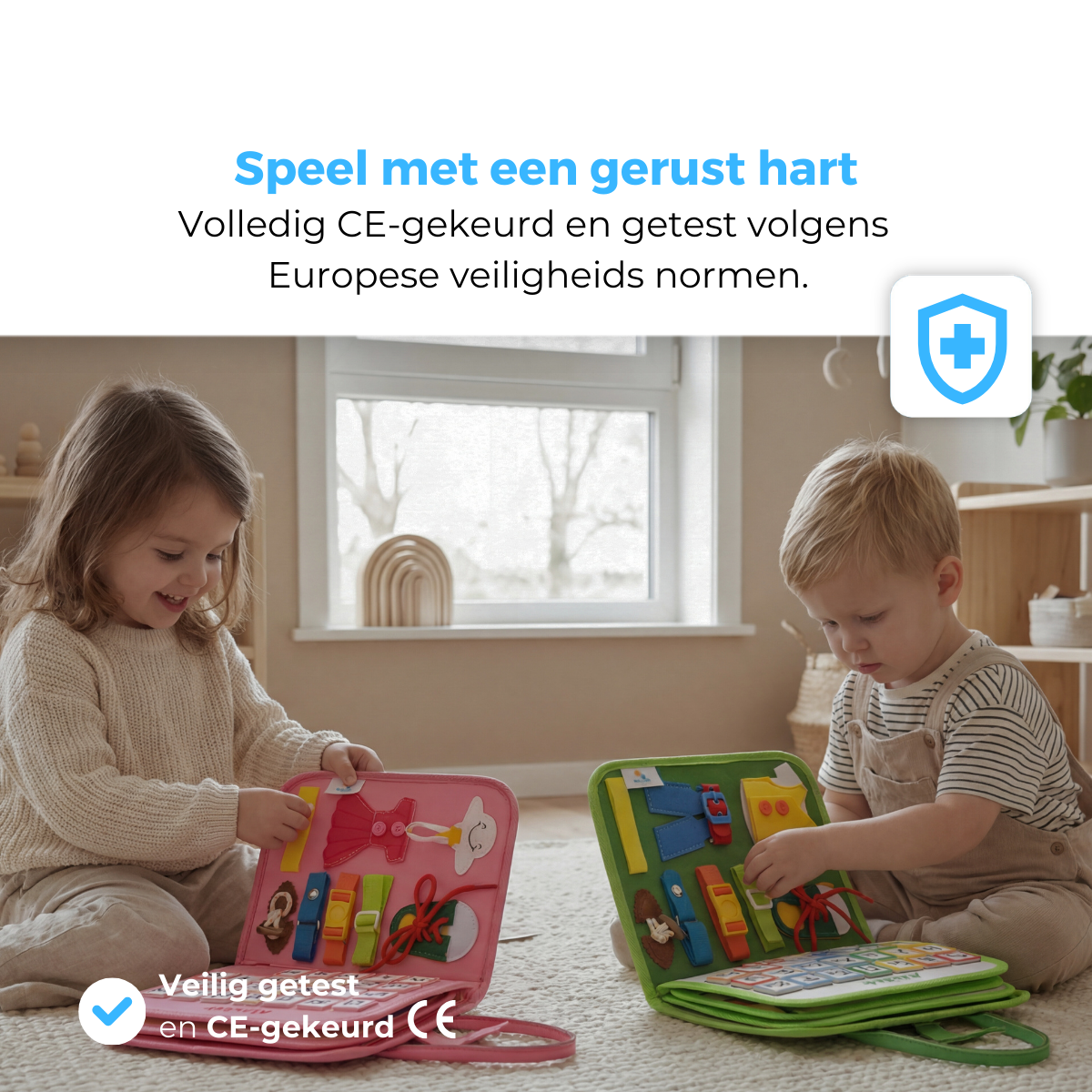 Mauzek Busy Board Fantasie - Activiteitenboek - Nederlands