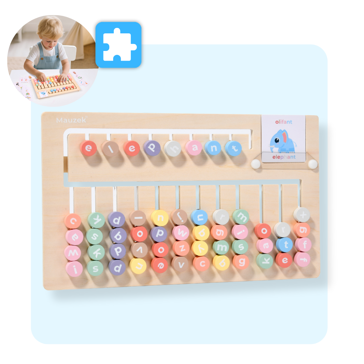 Mauzek Montessori Ultieme Bos Mega Set – Educatieve Bundel 5-in-1