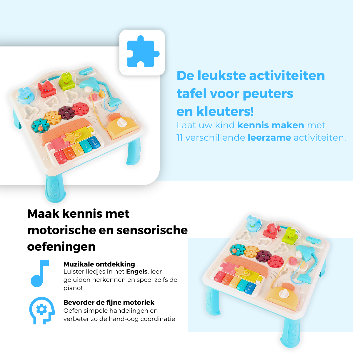 Mauzek® Activiteiten tafel