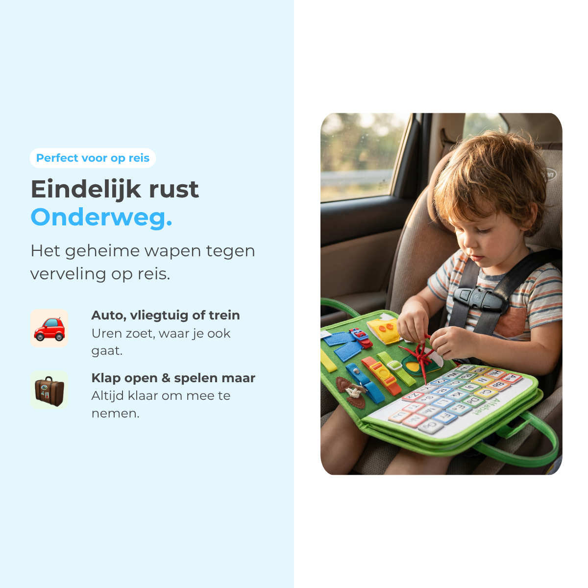 Mauzek Busy Board Bos - Activiteitenboek - Nederlands