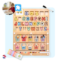 Magnetisch Doolhof Letters en Kleuren