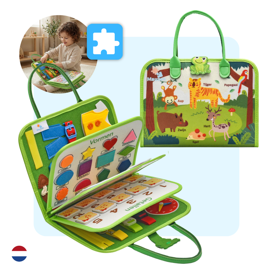 Mauzek Busy Board Bos - Activiteitenboek - Nederlands